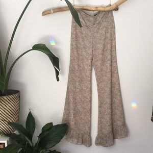 ark & co printed floral pants size S/M